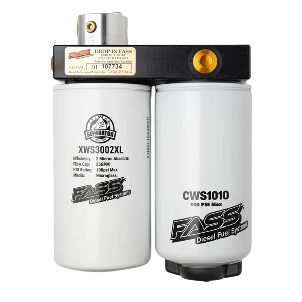 FASS Drop-In Series Diesel Fuel System: For RAM 2500/3500 Cummins 2025-2027
