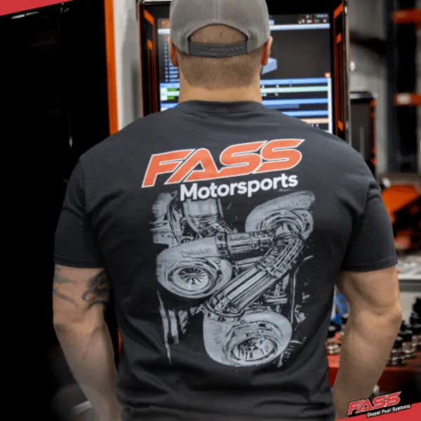 FASS Motorsports Triple Turbo Tee 2.0 - SMALL