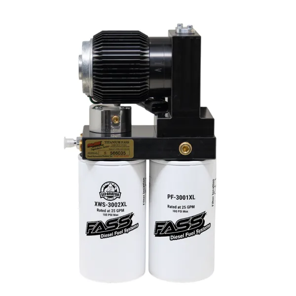 FASS INDUSTRIAL SERIES PLUS, 165GPH, DIESEL FUEL SYSTEM