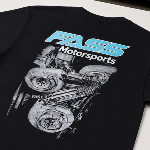 FASS Motorsports Teal Triple Turbo Tee 2.0 - 4XL