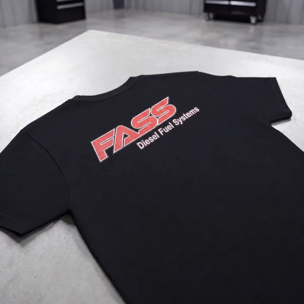 FUELED BY FASS - 4XL, BLACK