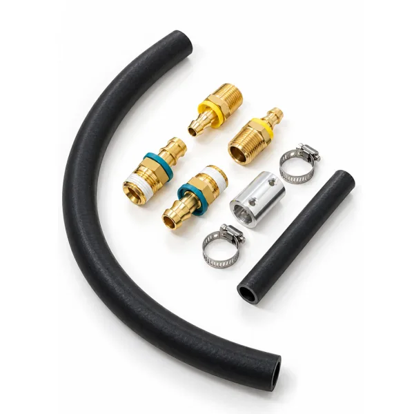 FASS Diesel Fuel 5/8 In Fuel Module Suction Tube Kit Includes Bulkhead Fitting