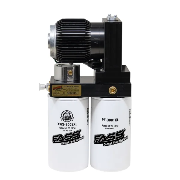 FASS INDUSTRIAL SERIES PLUS, 100GPH, UIM DIESEL FUEL SYSTEM