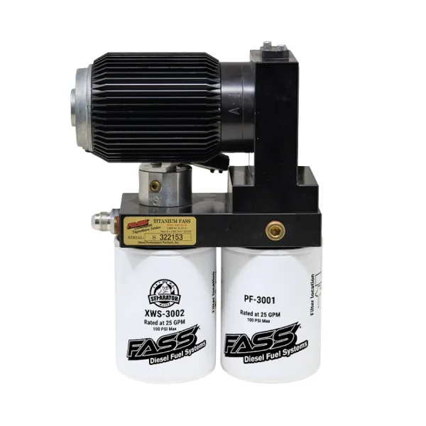 FASS No-Drop Titanium Signature Series PLUS 290G Fuel System for GMC/Chevrolet 2001–2016 Duramax 6.6L