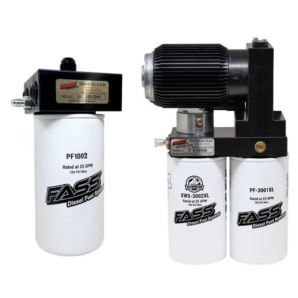 FASS ULTIMATE INDUSTRIAL SERIES PLUS, 290GPH, DIESEL FUEL SYSTEM